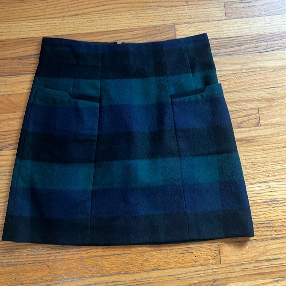 Plaid wool Paul Smith mini skirt